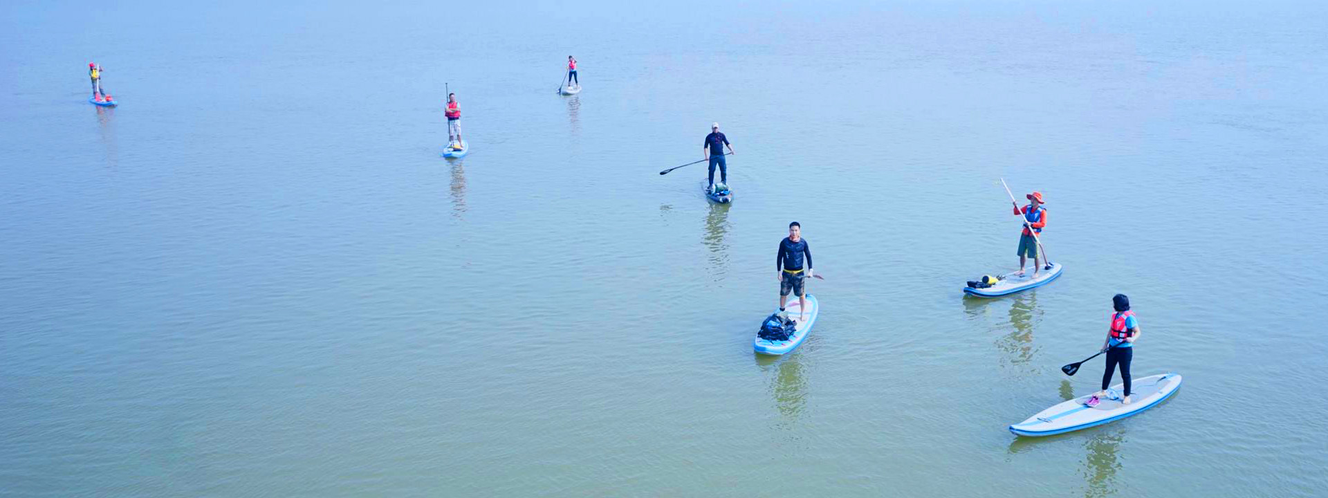 SUP Tour - Red River Short Exploration | SUP Tour Vietnam