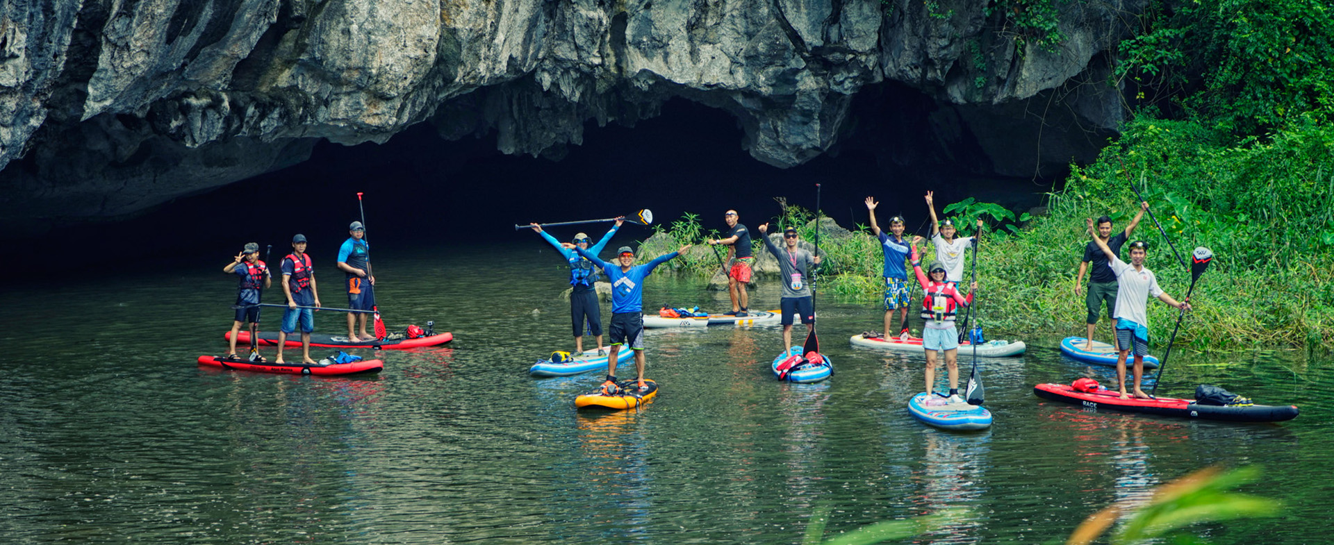 SUP Tour (NB01) –  SUP Adventure in Tam Coc & Mua Cave