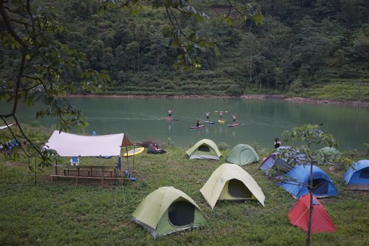 Ha Giang kayak and camping tour